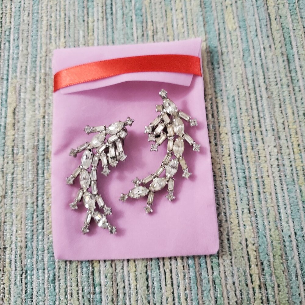 AWSOME RHINESTONE CLIMBER EARRINGS